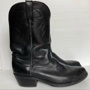 Durango TR760 black leather western boot 9.5